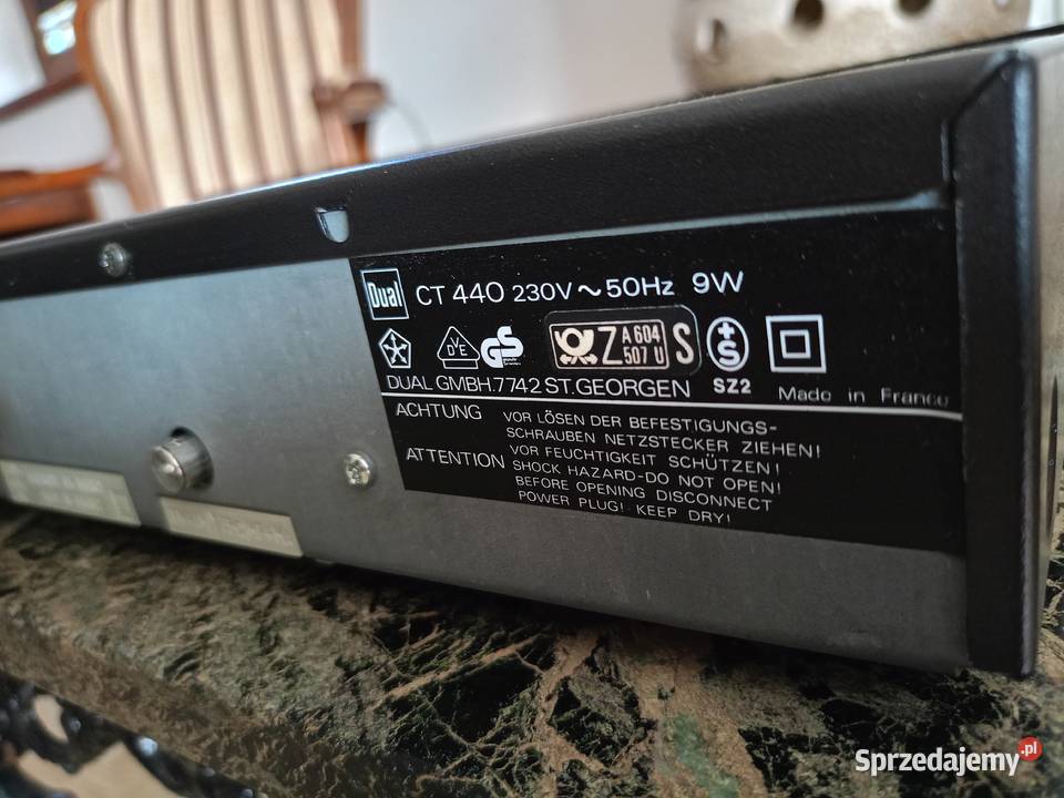 Tuner DUAL CT 440 Hi Fi Radio Vintage Radioodtwarzacze Drawski Młyn