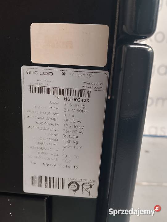 DYSTRYBUTOR DO LODÓW IGLOO INNOVA ICE 140 Wrocław