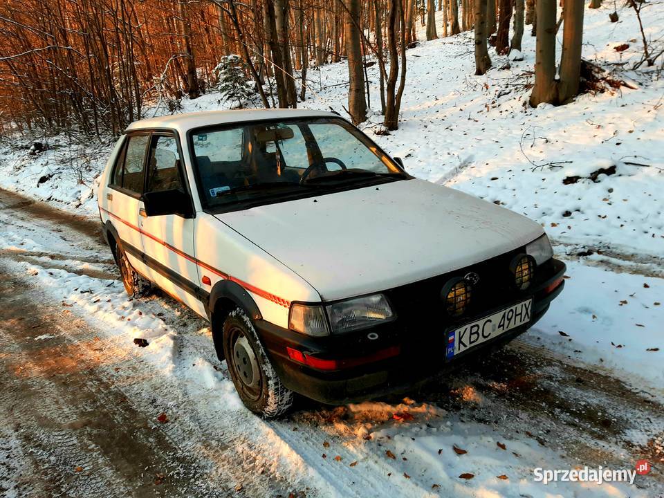 Subaru Justy AWD 4x4 1991r Tymowa Sprzedajemy.pl
