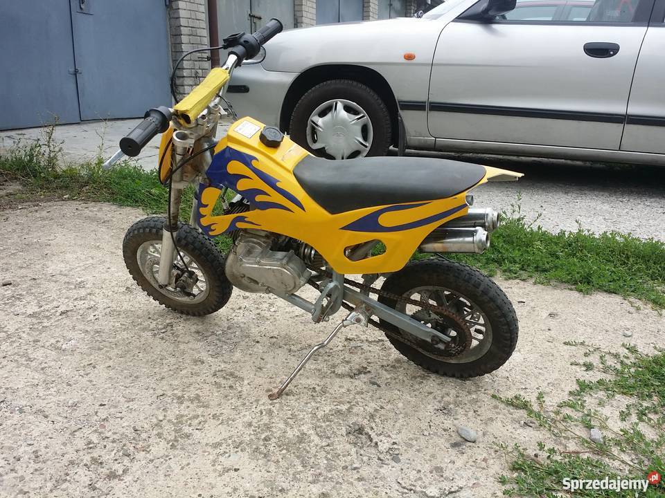 Mini cross pocketbike dziecka w wieku 57 lat Rok produkcji 2000 Lublin sprzedam