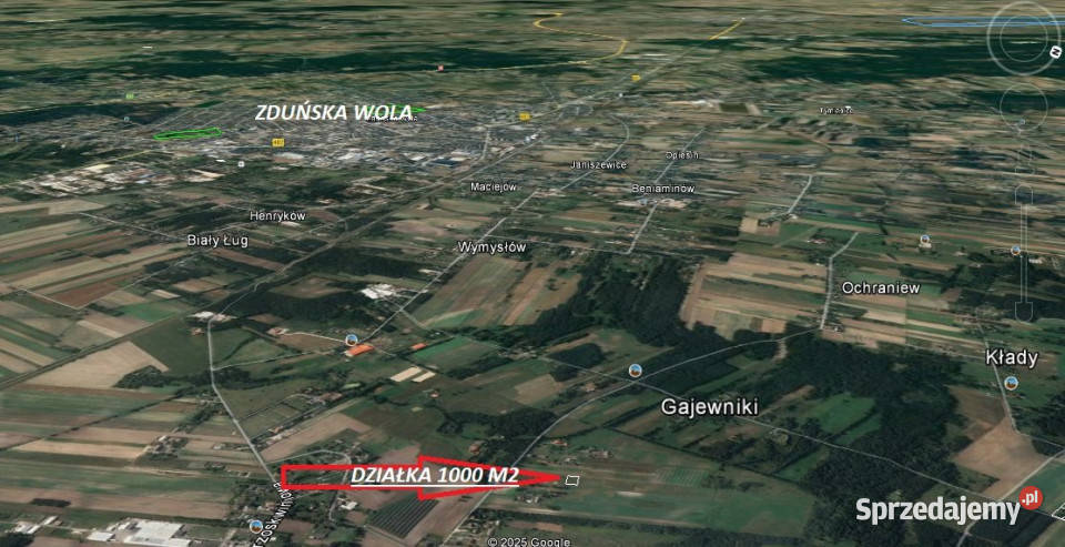 Działka Gajewniki 1000m2 106zł/m2 sprzedam