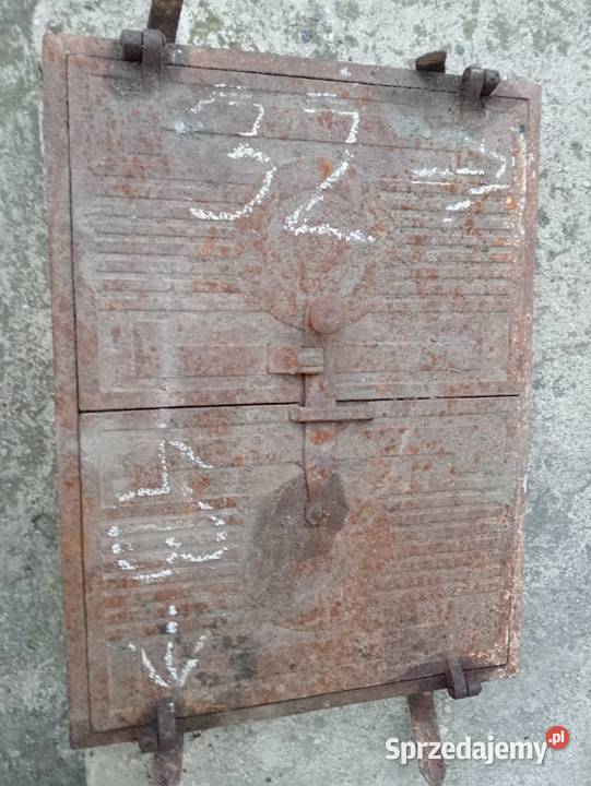 Drzwiczki żeliwne do wędzarni