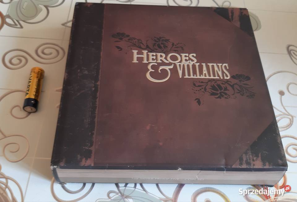 srebrne monety kolekcja Tuvalu Heroes Villains Jastrzębie-Zdrój sprzedam