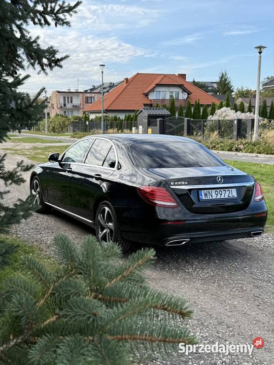 Mercedes w213 220d RDW 2019 bezwypadkowy salon ogranicznik prędkości Klasa E Żyrardów