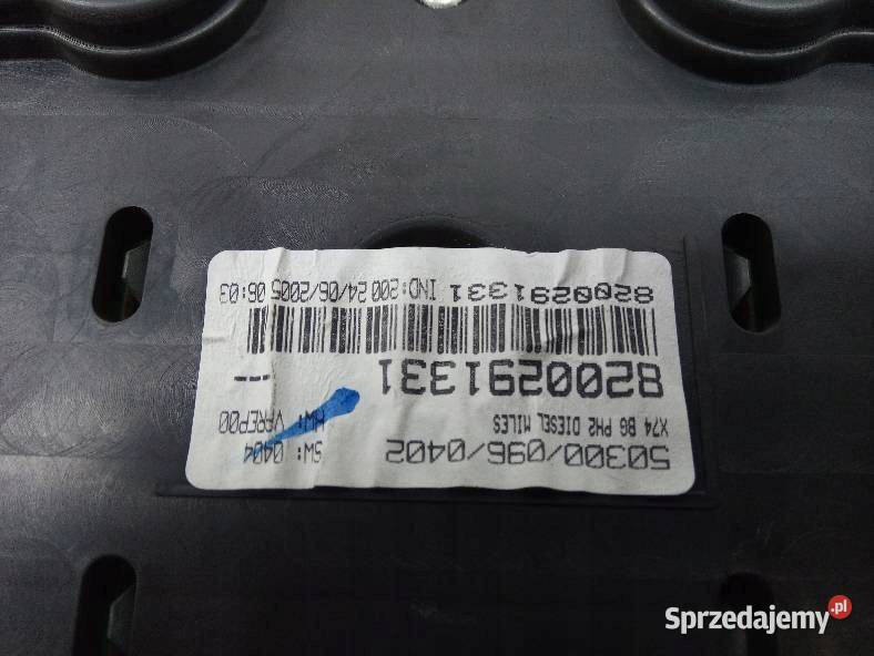 LICZNIK 8200291331 Renault Laguna II 20002007