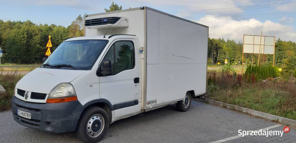 Sklep chłodnia food truck Do Handlu Ryb Mięsa