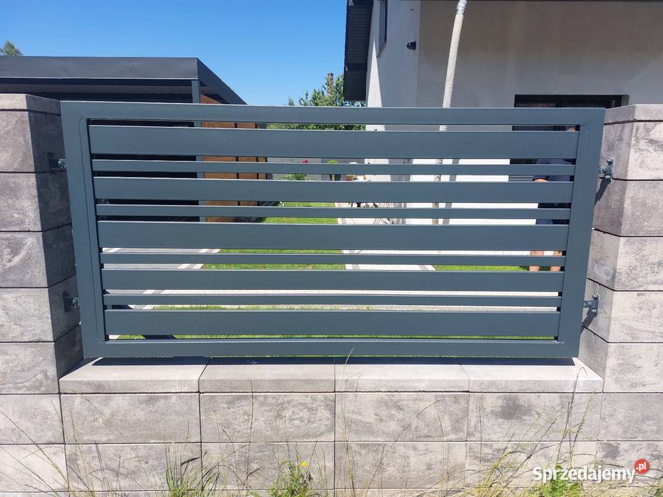 Brama przesuwna furka słupki przęsła Dom i Ogród Wrocław