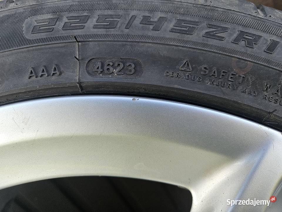 Alufelgi 17 Audi 5x112 ET56 opony letnie 2023r Gorlice
