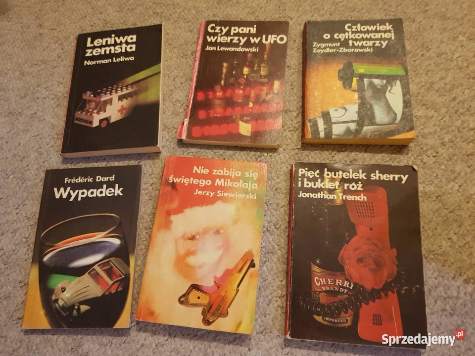 Kryminały z 2 połowy XX wieku 66 sztuk zestaw Poznań