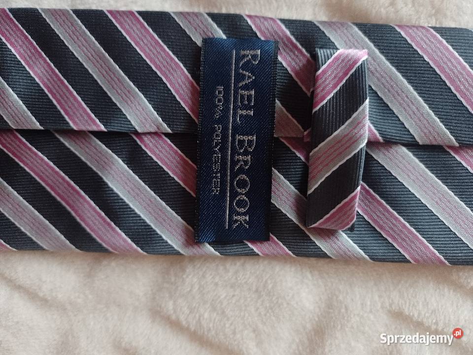 Real Brook Ekskluzywny krawat męski z Londynu