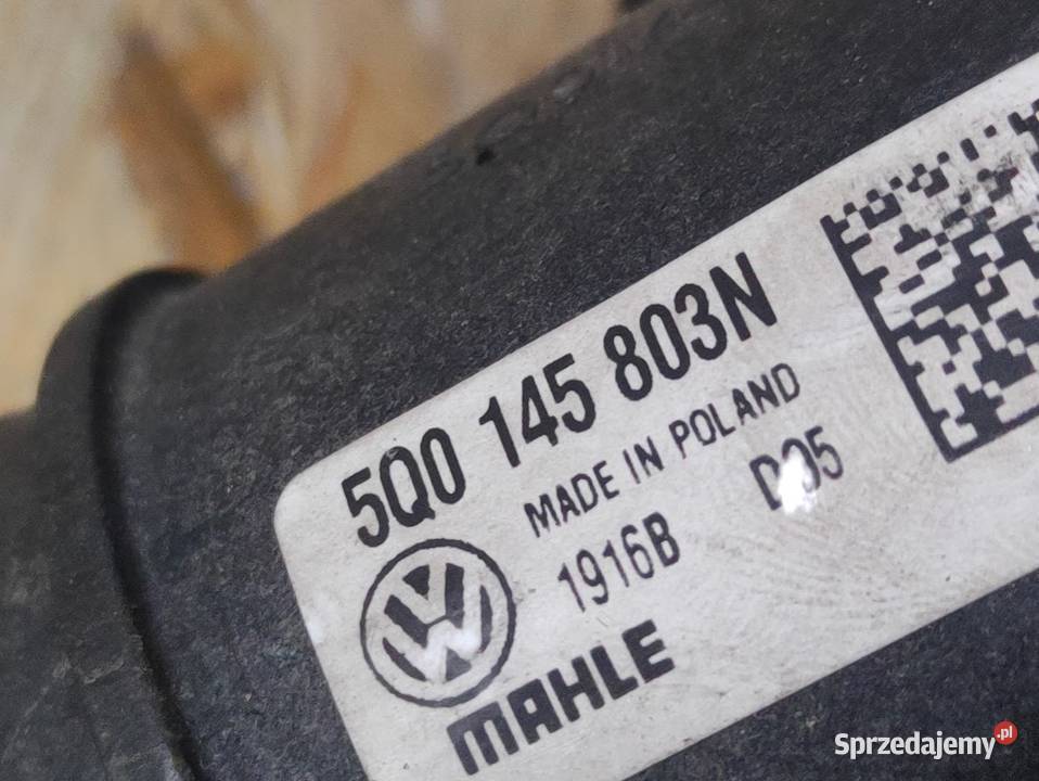 Chłodnica Powietrza Intercooler Audi Vw Skoda osobowe Pleszew