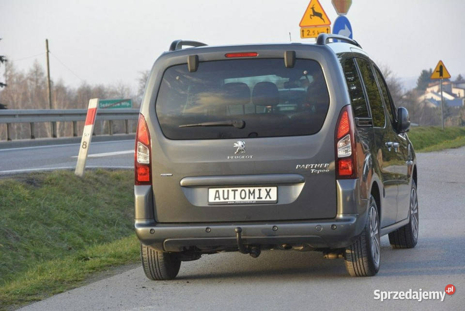 Peugeot Partner 12 Turbo nawigacja doinwestowany wielofunkcyjna kierownica Partner Sędziszów Małopolski