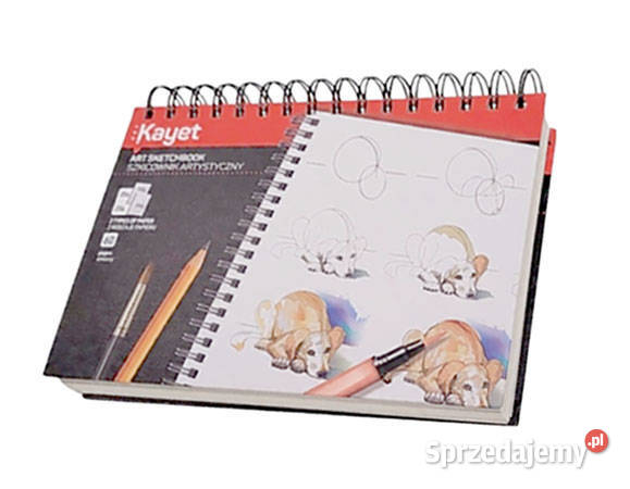 artystyczny szkicownik 60 kayet sketch artbook Olsztyn