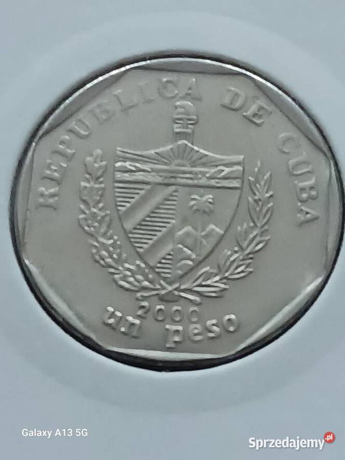 1 Peso Kuba 2000 r wielkopolskie