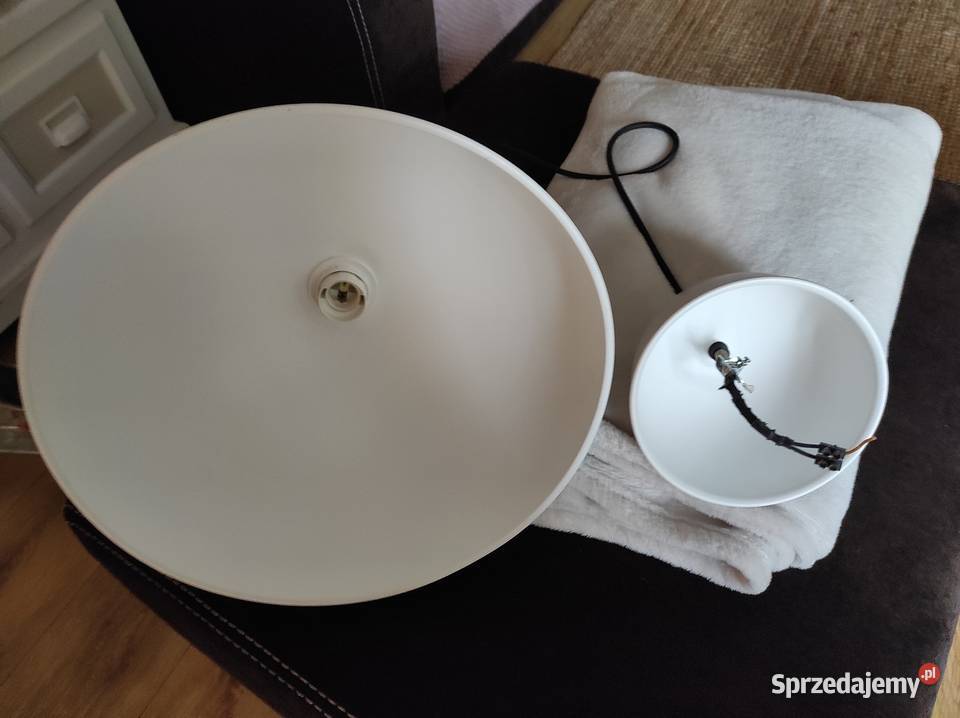 Lampa wisząca regulowana biała dolnośląskie Legnica sprzedam