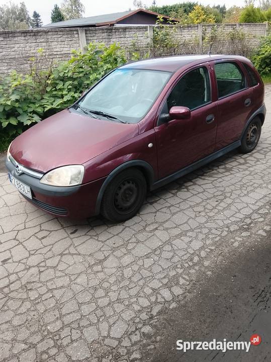 Opel Corsa Diesel welurowa tapicerka Poznań