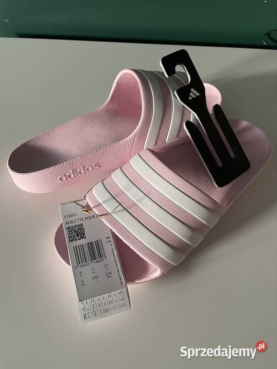 Klapki damskie 37 różowe Adidas Adilette aqua Toruń