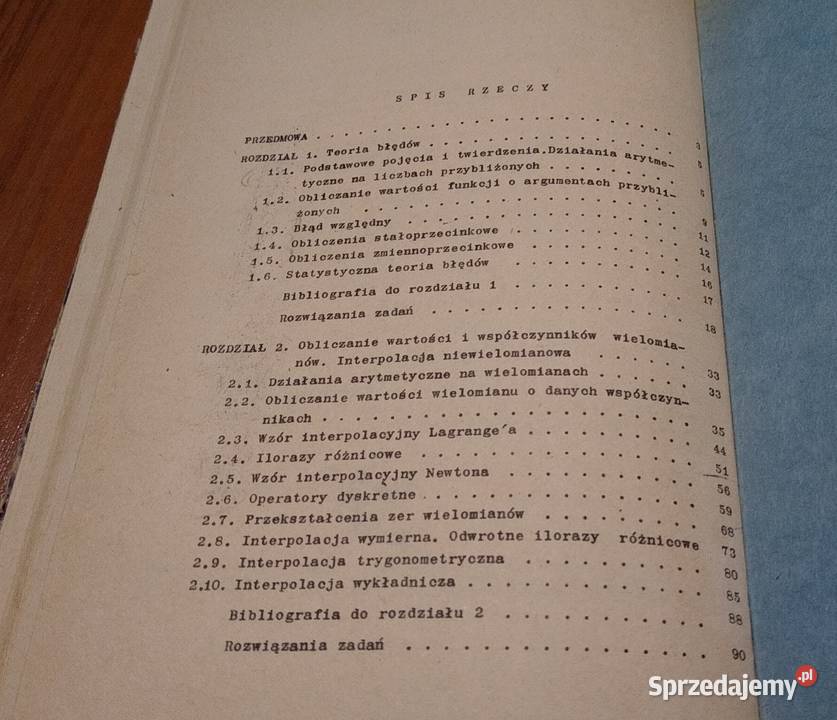 Zbiór zadań z teorii metod numerycznych 1 Stefan pomorskie