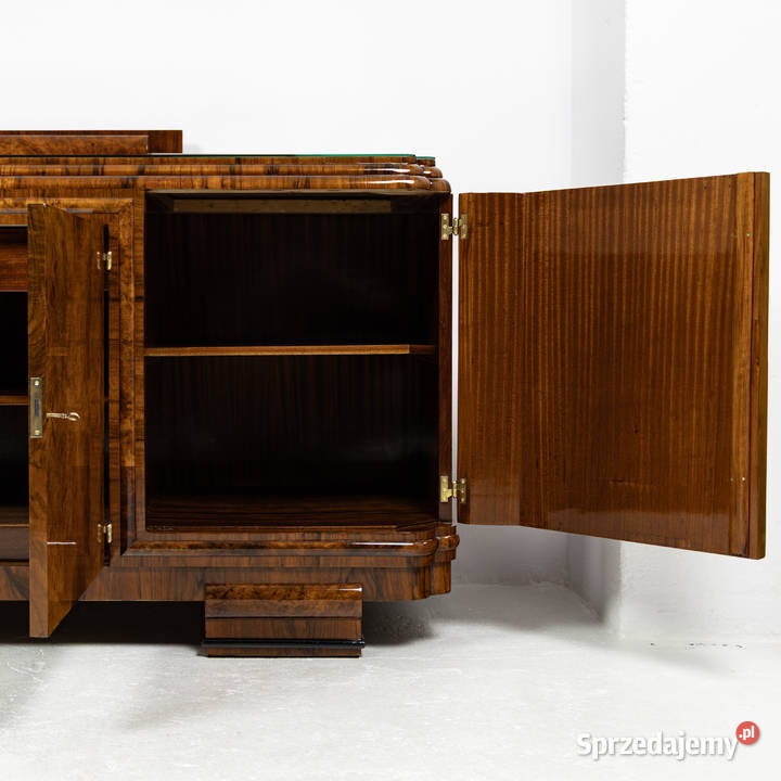 Przedwojenny Bufet Art Deco 19301939 Czeczota Swarzędz