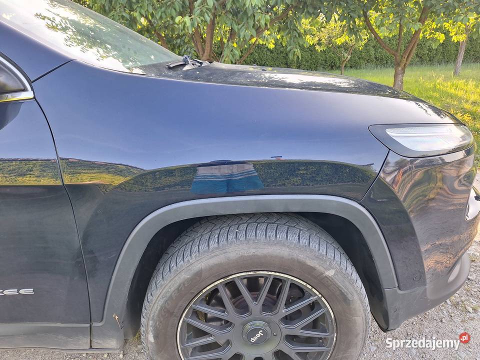 JEEP CHEROKEE V KL KOMPLETNY PRZÓD MASKA ZDERZAK