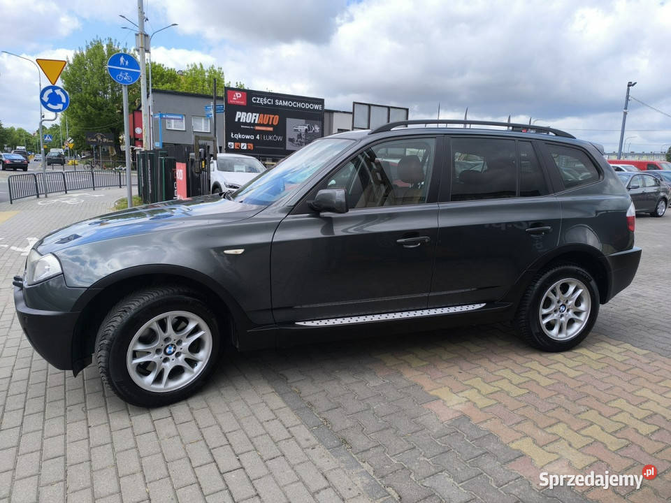 BMW X3 20d 150 4x4 Klimatronic Navi Skóra E83 Samochody osobowe Łuków sprzedam