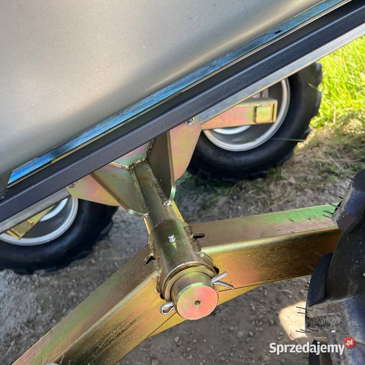 Przyczepa leśna ATV z wywrotem i wyciągarką PRO Jędrzejów