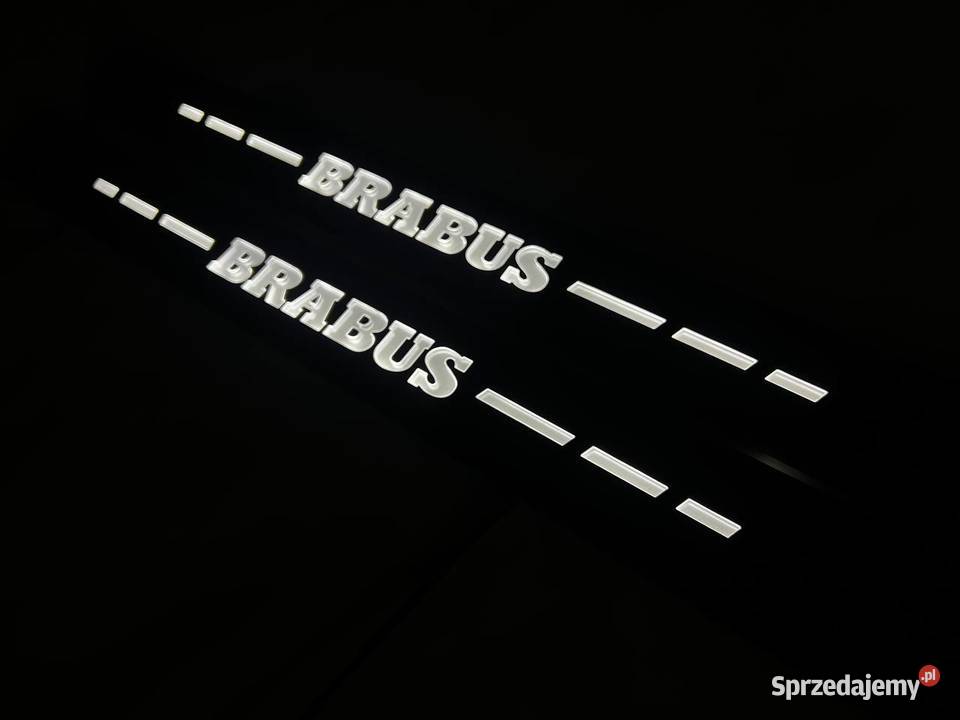 Nakladki na progi LED Smart 453 Brabus lubelskie Chełm