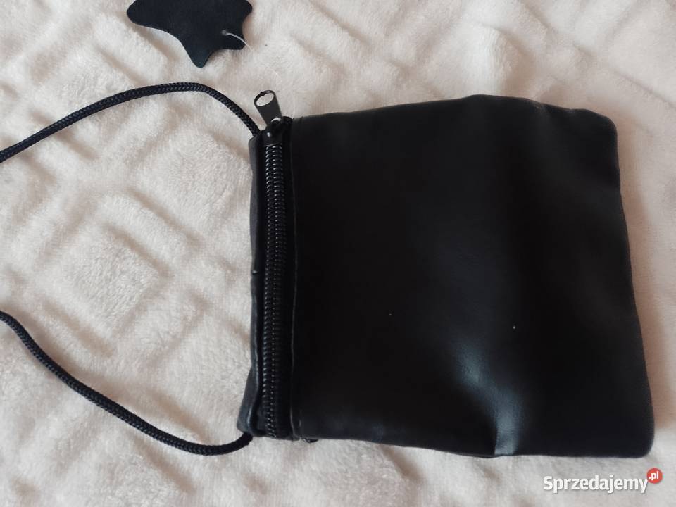 Real Leather SkórzanaTorebka listonoszka z Kraków