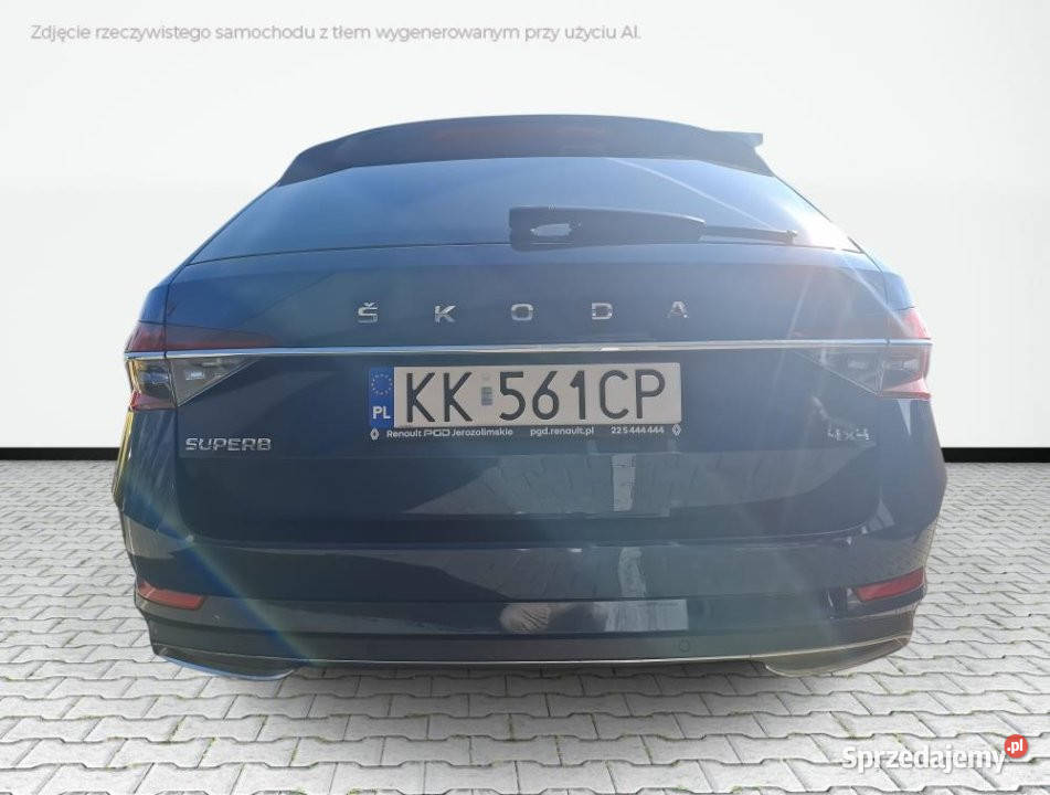 Skoda Superb 2022r 4x4 Faktura VAT23 Bogata Warszawa