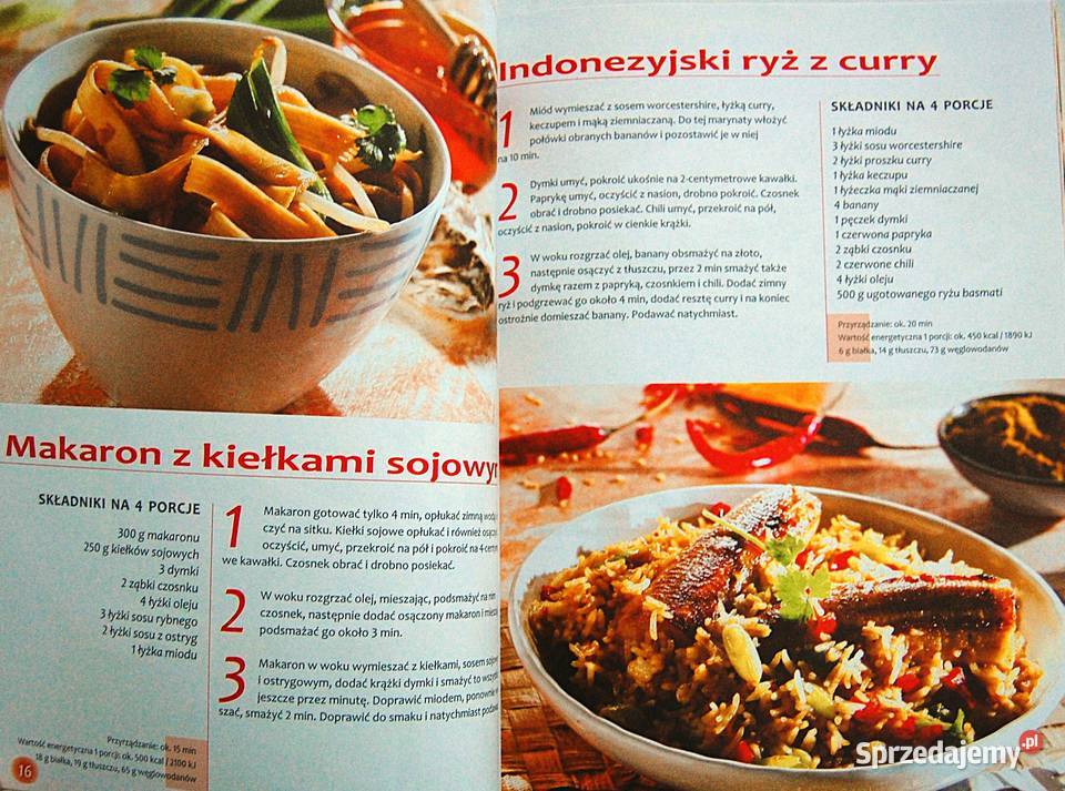 Wok 123 i gotowe Wyd Papirus przepisy kuchnia Lublin sprzedam