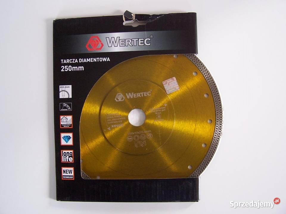 tarcza diamentowa 250x254x10mm King Gres Elbląg sprzedam