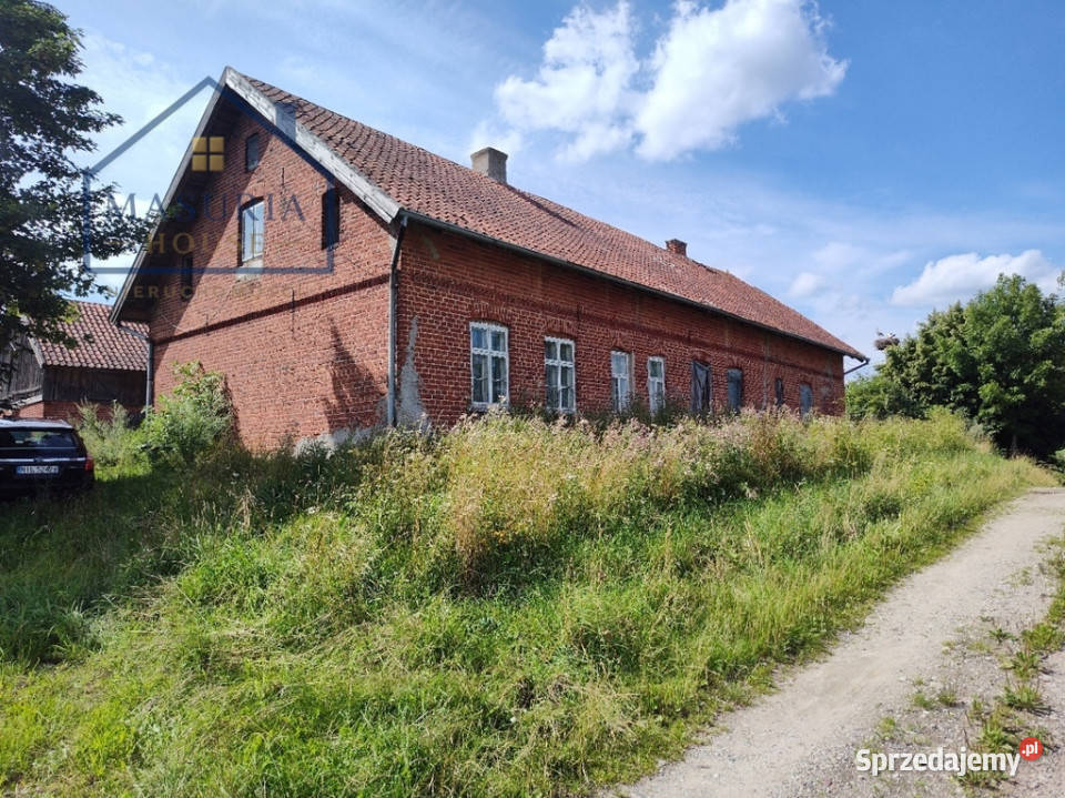 Działka rolna z zabudowaniami siedliskowymi Grunty i działki