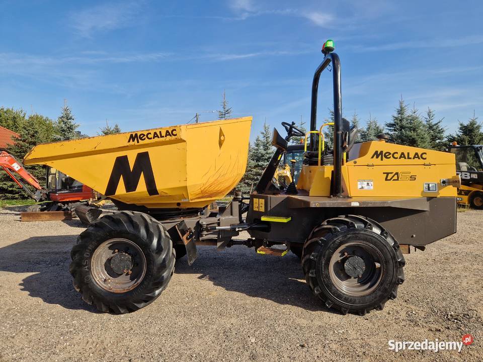 Wozidło Mecalac TA6s 2021r 680mtg 6 ton obrotowe nie Maszyny budowlane Ryżki