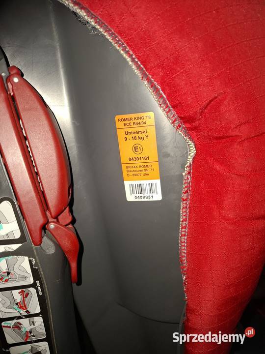 Fotelik Rmer King TS 9 do 18