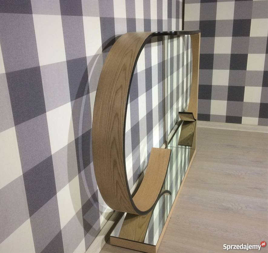Konsola nowoczesna Glamur lustrzana interior Dom i Ogród Warszawa