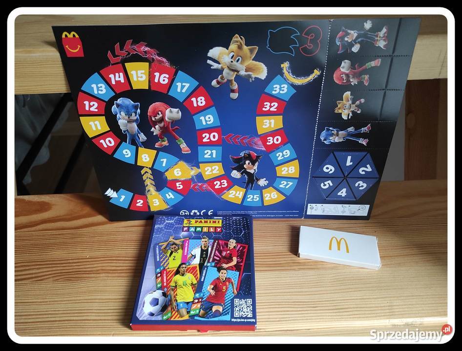 Niewielki mix zabawek z Happy Meal z McDonalds Płock