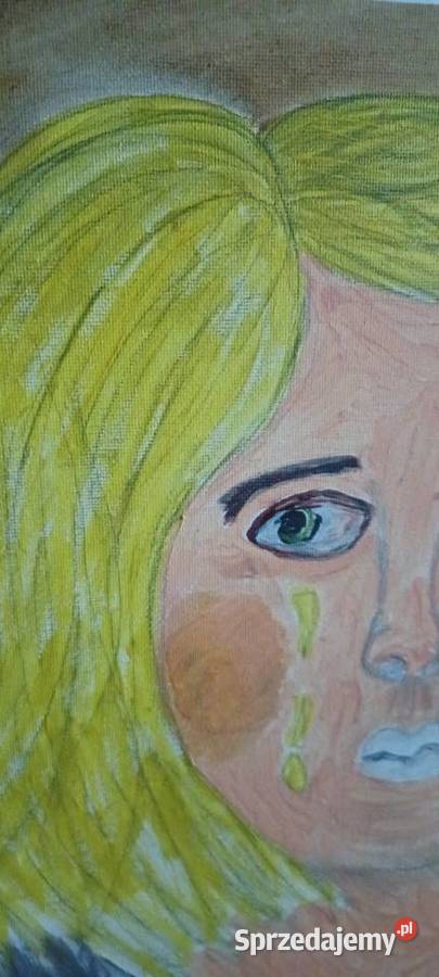 styl obrazu naiwny amatorki przedstawiający Poznań