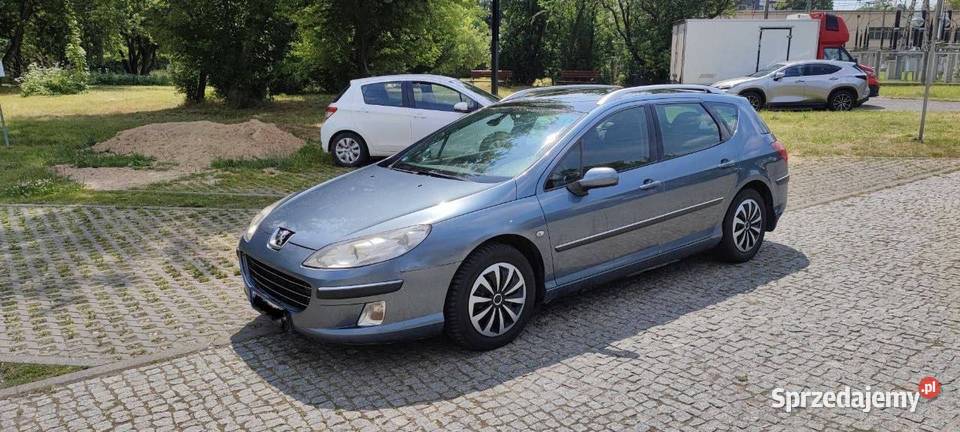 Peugeota 407SW 20 diesel 2006 nieuszkodzony Łódź