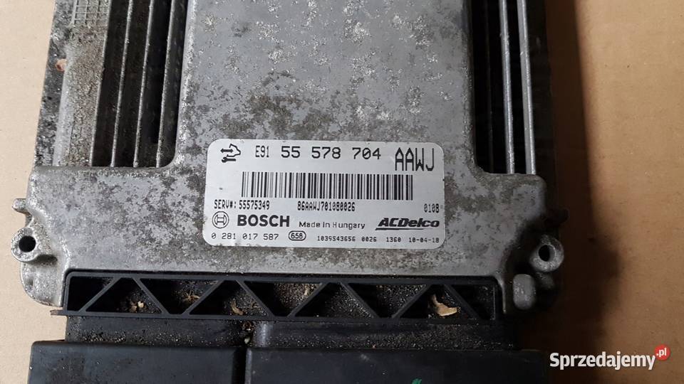 KOMPUTER 55578704 0281017587 MERIVA B 13CDTI K10 sprzedam