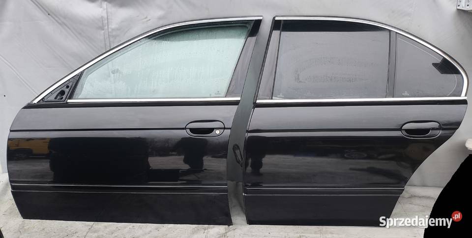 DRZWI PRZEDNIE TYLNE LEWE SEDAN BMW E39 BLACK osobowe Radom