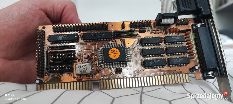 Kontroler HDD FDD COM12 Game Port LPT ISA
