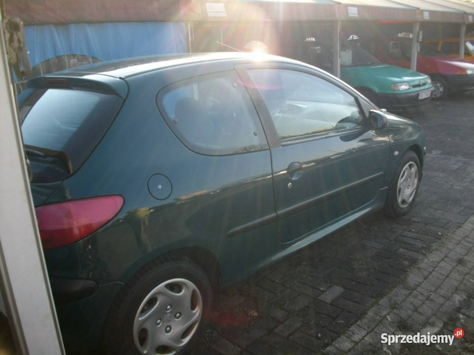Peugeot 206 90 1997 3 diesel tan techniczny ABS Peugeot śląskie Katowice