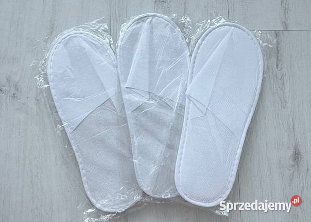 NOWE kapcie hotelowe pantofle uniwersalne SPA Łódź