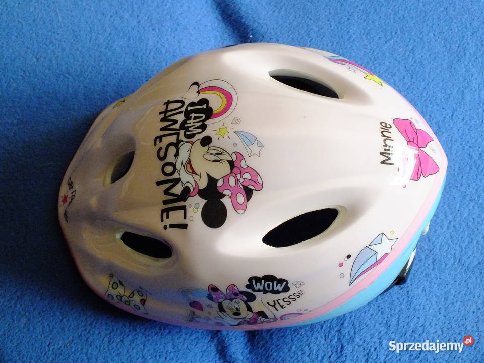 Sprzedam używany kask MinnieDziecięcy na Rower Kaski i odzież