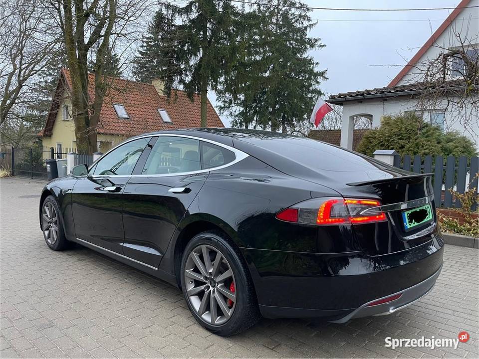 Tesla S P85 Performance Europa full panorama reflektory ksenonowe Kętrzyn