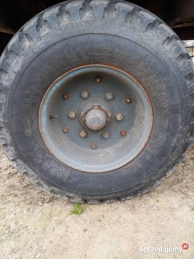 Przyczepa jednosiowa nieuszkodzony Konin