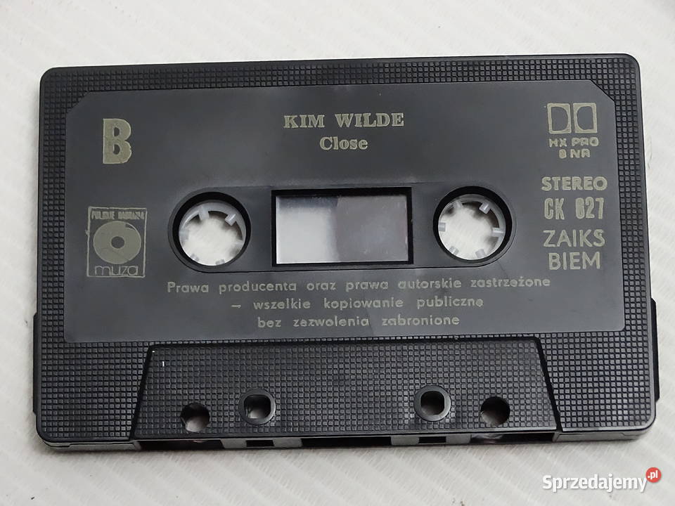 Kim Wilde Close Kaseta Magnetofonowa Polskie Biłgoraj