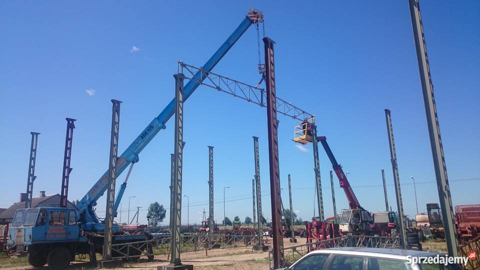 usługi dźwigiem 12 ton żuraw 120h dźwig Pozostałe