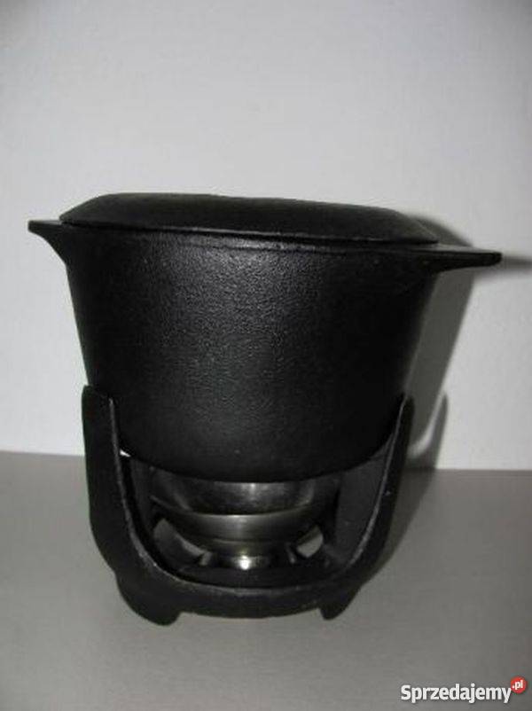 Żeliwny zestaw do fondue Zamość