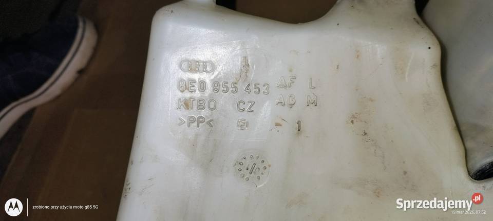 8E9 955 451 E zbiorniczek spryskiwaczy Audi A4 dolnośląskie Lubin